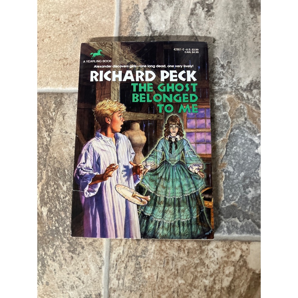 Richard Peck The Ghost Belonged To‎ Me Yearling Book Childrens Middle Grade
